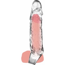 Prelungitor Penis De Mărime Medie Transparent