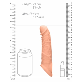 Prelungitor Penis Sleeve 21cm Shots