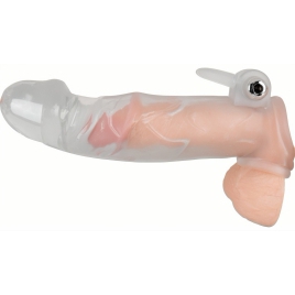 Prelungitor Penis Vibrator Crystal Skin Transparent