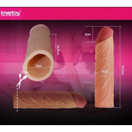 Prelungitor Pleasure X-Tender Penis Sleeve 19cm
