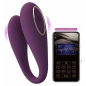 Pretty Love August Vibrator cu Aplicație 12 Funcții Mov