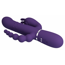 Pretty Love Cammy Vibrator Triplu Reîncărcabil Mov