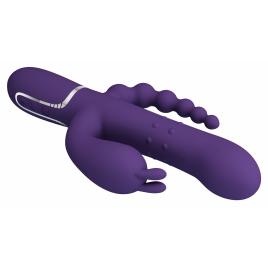 Pretty Love Cammy Vibrator Triplu Reîncărcabil Mov