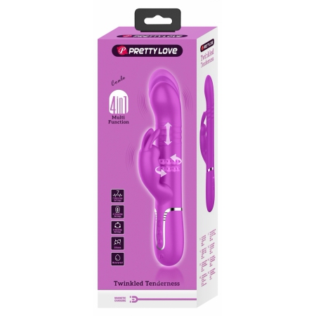 Pretty Love Coale Rabbit Vibrator 19.5 cm Mov