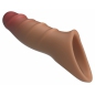 Pretty Love Damell Brown — Manșon Realist, Material Moale Maro