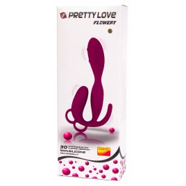 Pretty Love Flowery – Plug Reîncărcabil 30 Funcții Roz