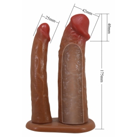 Pretty Love Keaven Chiloți Cu Ham Și Dublu Dildo