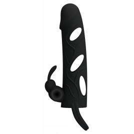 Prelungitor Penis Pretty Love With Ball Strap Negru