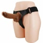 Pretty Love Michael – Ham Ajustabil cu Dildo Realist 20cm Maro
