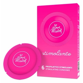 Prezervative Stimulante Love Match 6 buc DDS