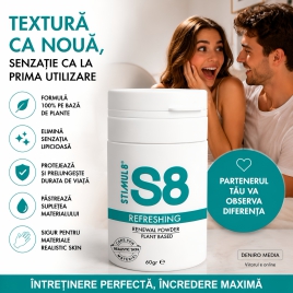 Pudră Îngrijire Jucării Sexuale S8 Renewal Powder 60g