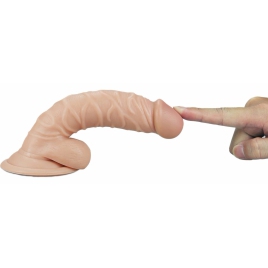 Real Extreme Vibrator 19 cm cu Ventuză Puternică