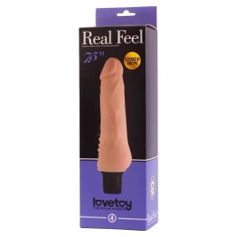 Vibrator Real Feel Cyberskin Lovetoy Waterproof 19cm