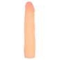 Dildo Realistic White Flexible Spine 19cm