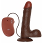 Realistic Vibrator Rapture Maro cu Ventuză 23cm