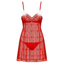 Costum Obsessive Claussica Roșu XS-S