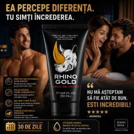 Rhino Gold Gel Mărire Penis 50ml
