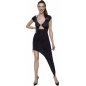Rochie Cottelli Collection Ruffles Negru S