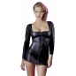 Rochie Cottelli Collection Sparkly Zip Negru S
