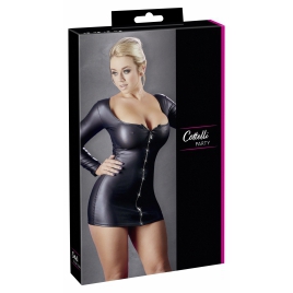 Rochie Cottelli Collection Sparkly Zip Negru S