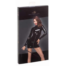 Rochie Noir Handmade F187 Negru S
