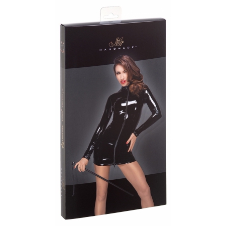 Rochie Noir Handmade F187 Negru L