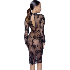 Rochie Noir Handmade Maggie Negru S