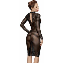 Rochie Noir Handmade F182 Negru XL