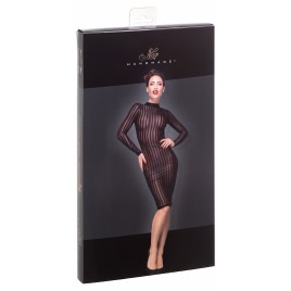 Rochie Noir Handmade F182 Negru XL