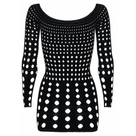 Rochie Obsessive Rocker Negru S-L