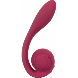 Rosenrot Vibrator Flexibil, 2 Motoare, 10 Moduri Roșu