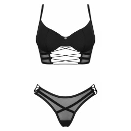 Set Obsessive Roxelia Negru XL-2XL