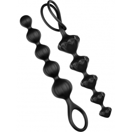 Set Bile Anale Satisfyer Beads Negru