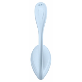 Satisfyer Smooth Petal Connect Vibrator Purtabil 12 Moduri Albastru