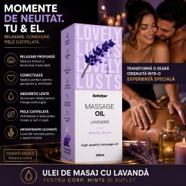 Satisfyer Ulei Masaj Lavandă 250 ml — Relaxare Catifelată