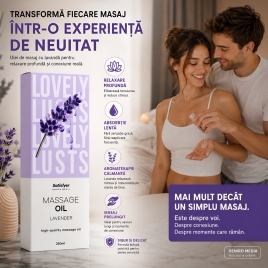 Satisfyer Ulei Masaj Lavandă 250 ml — Relaxare Catifelată