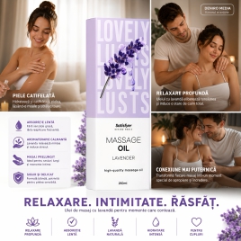 Satisfyer Ulei Masaj Lavandă 250 ml — Relaxare Catifelată