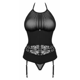 Corset Obsessive Serafia Negru M-L