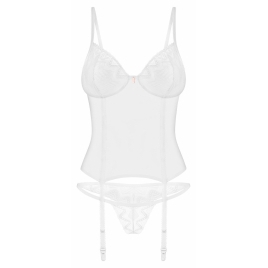 Corset Obsessive Alissium Alb XS-S