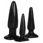 Set Anal Plug Colț Negru