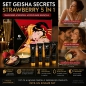 Set Cadou Geisha Secrets Strawberry