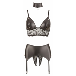 Set Cottelli Collection Adaline Negru XL