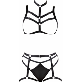 Set Cottelli Collection Irene Negru S-L