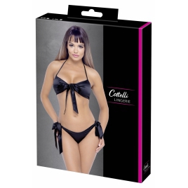 Set Cottelli Collection Margarette Negru S-M