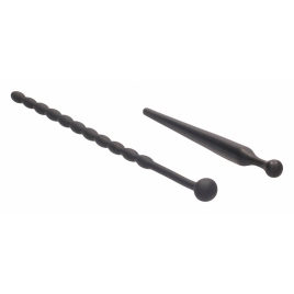 Set Dilatator Beginners Silicone Plug Negru