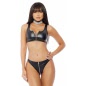 Set Forplay Night Rider Negru L-XL
