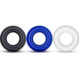 Set Inele Penis X-Basic Donut Rings 3 buc Multicolor