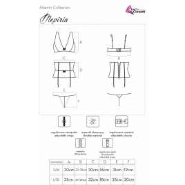 Set LivCo Mepiria Negru L-XL