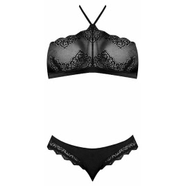 Set Magic Silk Ayleen Negru L-XL