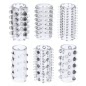 ToyJoy Power Sleeve Set 6 Manșoane Elastice Transparente